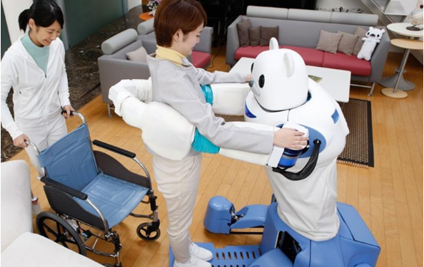 乐智网，护理机器人，日本